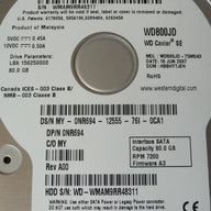 PR20086_WD800JD-75MSA3_Western Digital Dell 80GB SATA 7200rpm 3.5in HDD - Image3