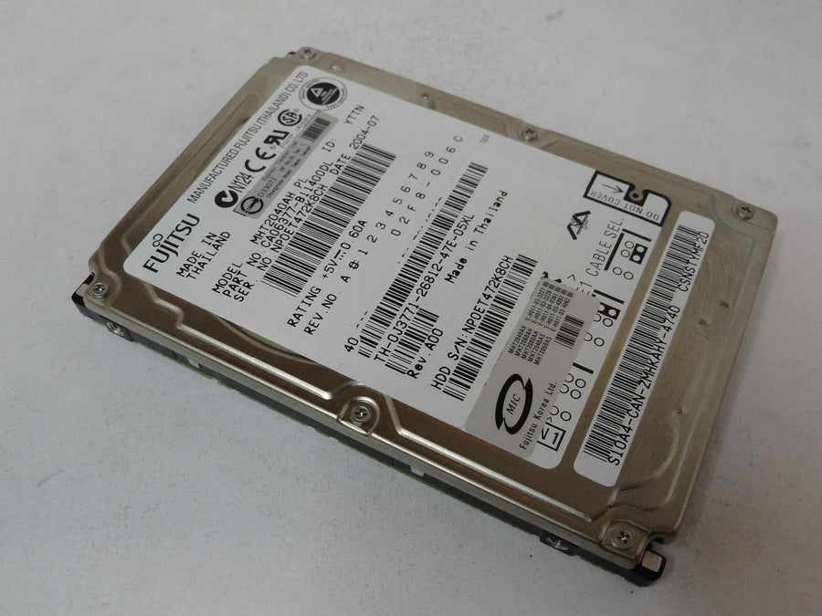 Fujitsu Dell 40Gb IDE 5400rpm 2.5in HDD