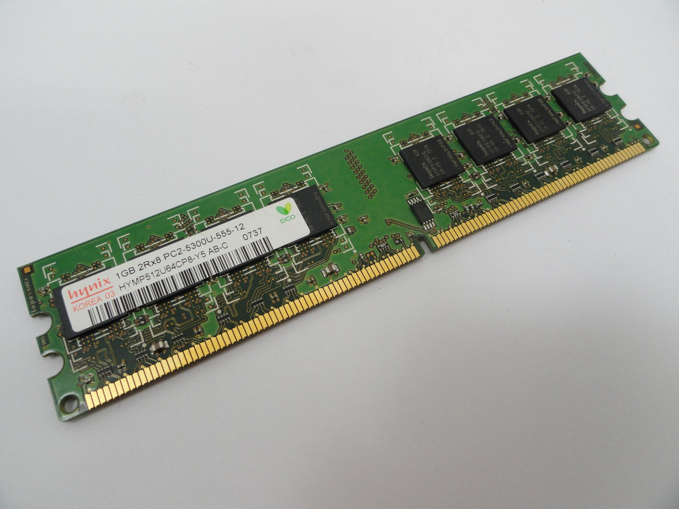 PR16365_HYMP512U64CP8-Y5_HP 1Gb PC2-5300 CL5 DDR2-667 UDIMM RAM Module - Image3