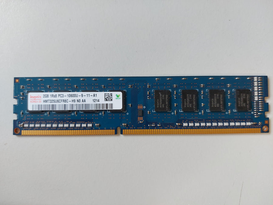 Hynix 2GB PC3-10600 DDR3-1333MHz non-ECC Unbuffered CL9 240-Pin DIMM Module ( HMT325U6CFR8C-H9 ) REF