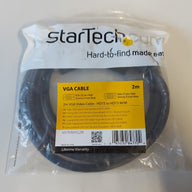 StarTech 2m HD15 to HD15 M/M Monitor VGA Video Cable ( MXTMMHQ2M ) NEW