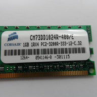 PR19592_CM73DD1024R-400 E_Corsair 1GB 1RX4 PC2-3200R DDR2 SDRAM Memory - Image2