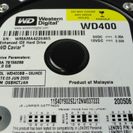 WD400BB-08JHC0 - Western Digital 40Gb IDE 7200rpm 3.5in HDD - Refurbished
