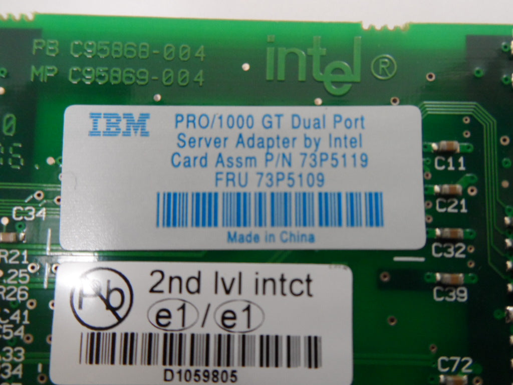 PR19637_73P5109_IBM PRO/1000 GT Dual Port Server Adapter Card - Image6