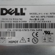 PR19658_0Y8132_Dell NPS-750BB 750W PSU - Image2