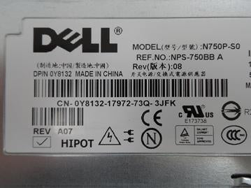 PR19658_0Y8132_Dell NPS-750BB 750W PSU - Image2