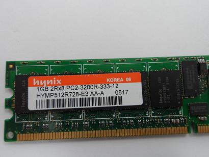 PR19692_PC2-3200R-333-10_Hynix 1GB PC2-3200 DDR2-400MHz DIMM RAM - Image2