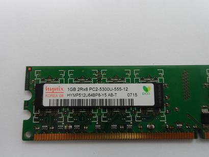 PR19707_HYMP512U64BP8-Y5 AB-A_Hynix 1GB PC2-5300 DDR2-667MHz - Image2