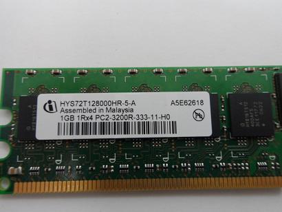 PR19740_HYS72T128000HR-5-A_Infineon 1GB PC2-3200 CL3 ECC Registered DIMM - Image2
