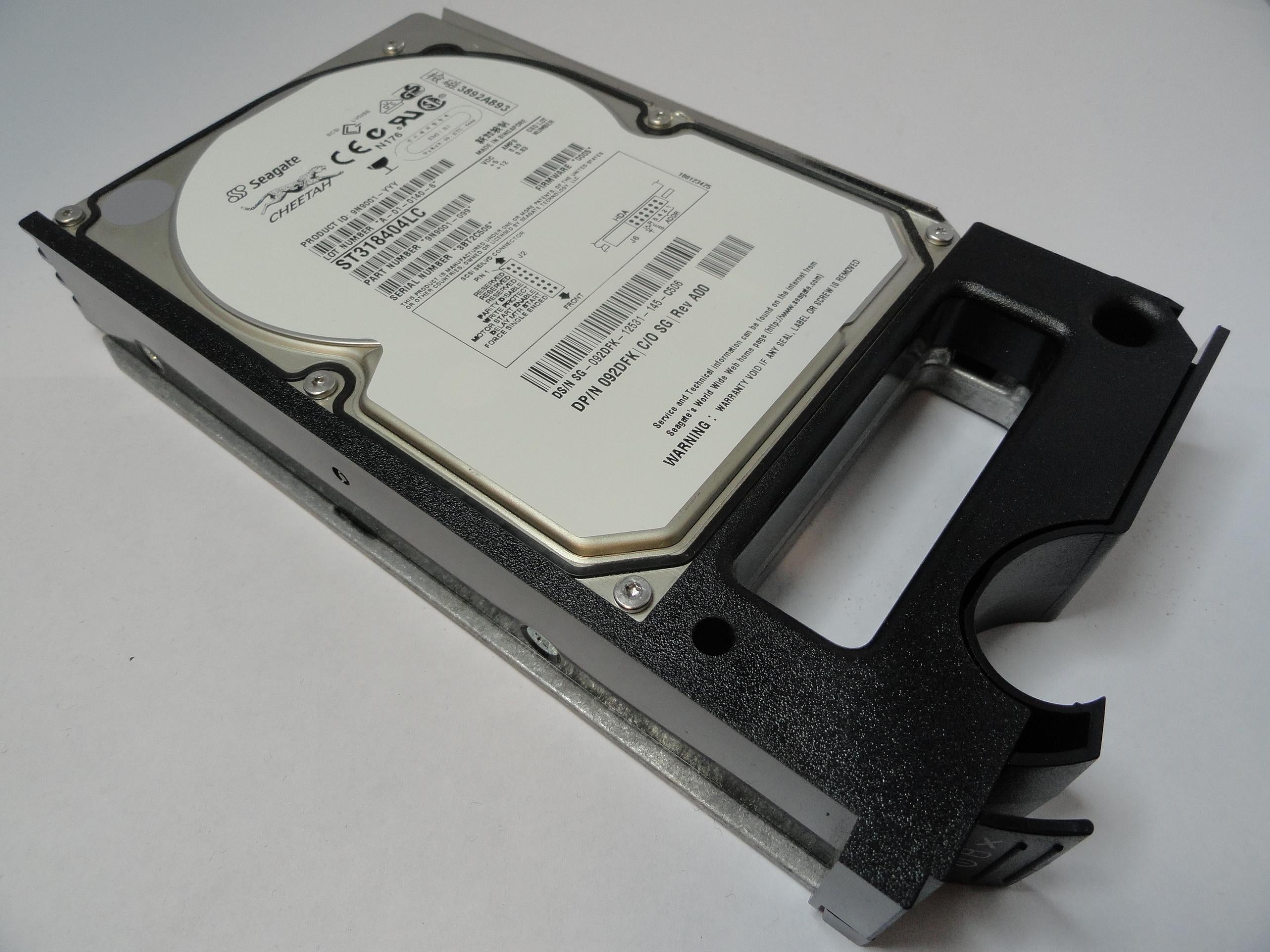 PR20077_9N9001-099_Seagate Dell 18.4GB SCSI 80 Pin 10Krpm 3.5in HDD - Image3