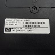 PR20122_nc6400_HP Compaq nc6400 2Ghz 1Gb Ram No HDD Laptop - Image5