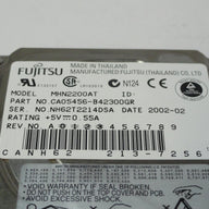 CA05456-B42300GR - Fujitsu 20Gb IDE 4200rpm 2.5in HDD - Refurbished
