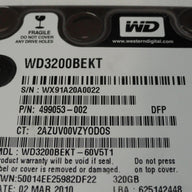 WD3200BEKT-60V5T1 - Western Digital HP 320GB SATA 7200rpm 2.5in Scorpio Black HDD - Refurbished