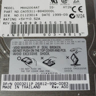 CA05311-B84000DL - Fujitsu Dell 6.4Gb IDE 4200rpm 2.5in HDD - Refurbished