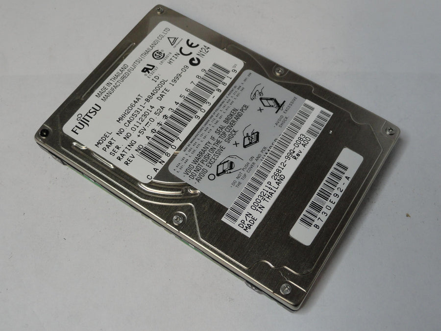 PR20263_CA05311-B84000DL_Fujitsu Dell 6.4Gb IDE 4200rpm 2.5in HDD - Image2