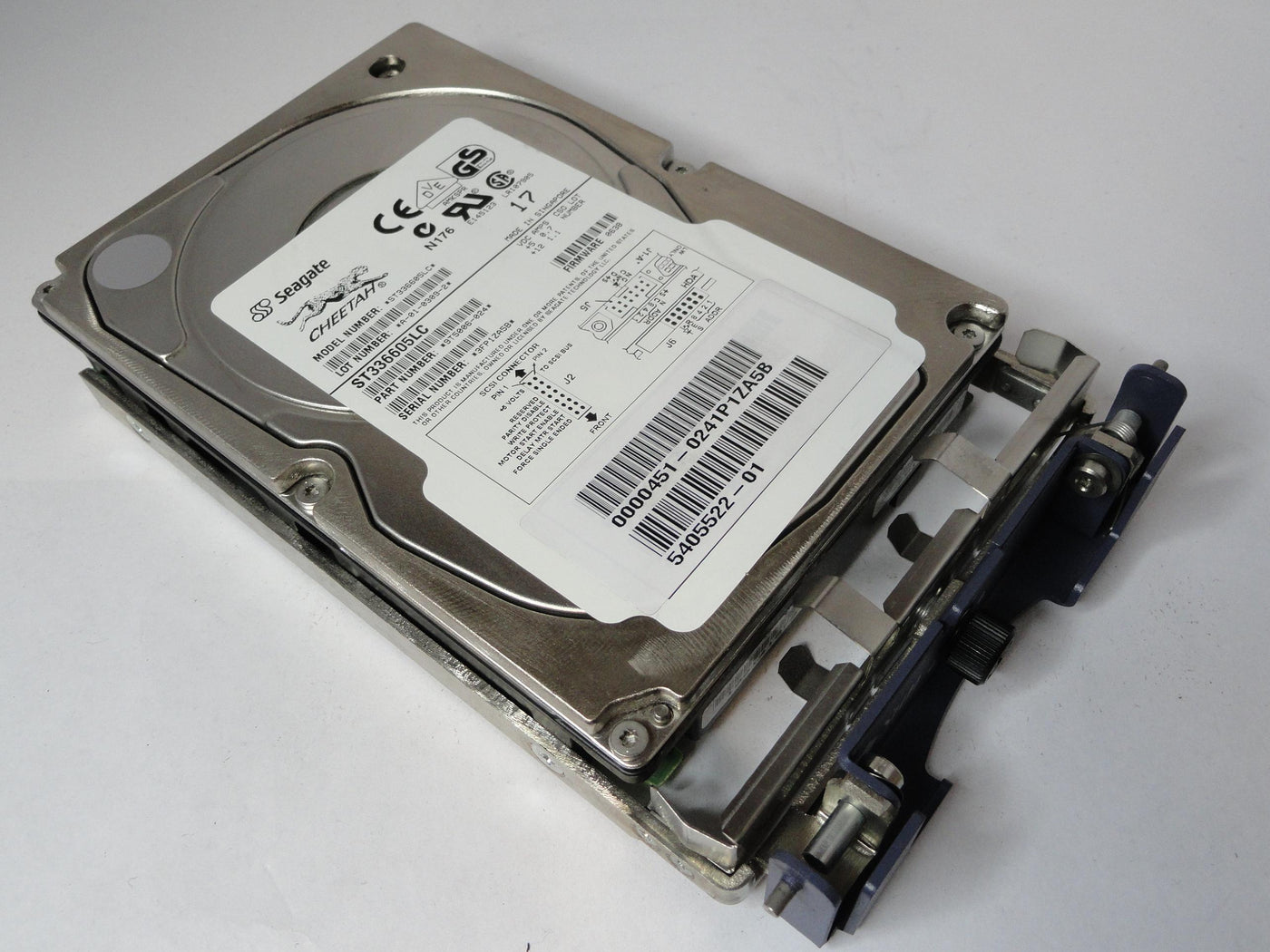 9T5006-024 - Seagate Sun 36GB SCSI 80 Pin 10Krpm 3.5in Cheetah HDD in Caddy - Refurbished