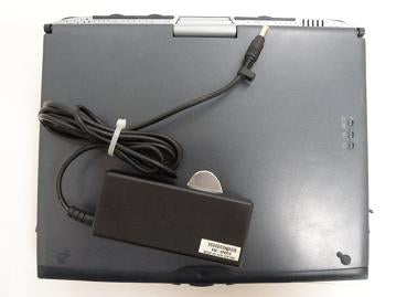 MS2133 - Acer TravelMate C110 C111TCi 1Ghz 21Mb Ram No HDD Laptop - Silver & Dark Gray - With PSU - With Leather Carry Case - USED