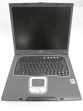 ZI68 - Acer 8002LCi 1.5Ghz 1278MB Ram No HDD Laptop - Charcoal Gray - With PSU - CD-RW/DVD-Rom - USED