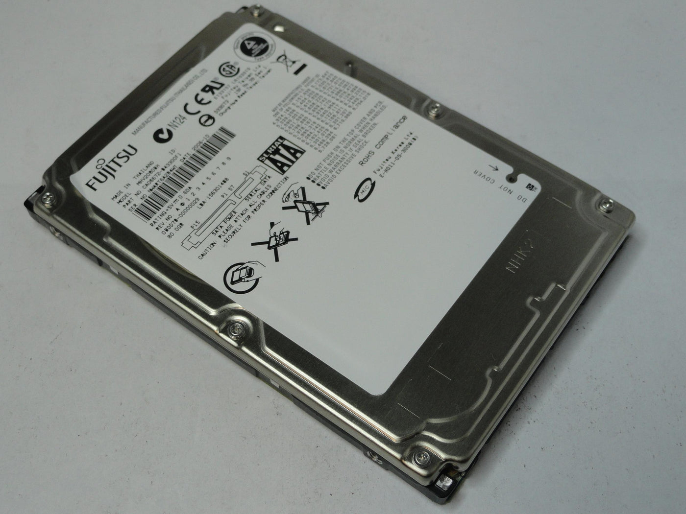 CA06672-B43300F1 - Fujitsu 80Gb SATA 5400rpm 2.5in HDD - Refurbished