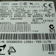 00K0392 - IBM Dell 2.1Gb IDE 4200rpm IDE 2.5in HDD - Refurbished