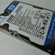 PR20452_WD2500BEVT-22A23T0_Western Digital 250Gb SATA 5400rpm 2.5in HDD - Image2