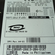CA06200-B10300DL - Fujitsu Dell 36.7GB SCSI 80 Pin 10Krpm 3.5in HDD in Caddy - Refurbished