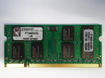 9905295-051 - Kingston KTT800D2/2G DDR2 1Gb Ram - Individuals - Refurbished
