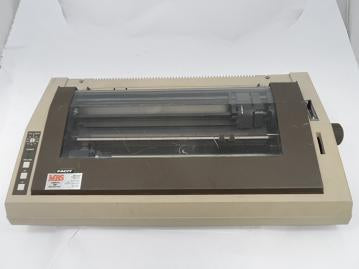 9283 68 01-01 - Facit 4514 Dot Matrix Printer - Brown & Off-White - USED