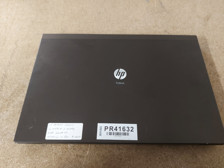 HP Probook 5320m 320GB HD 4GB RAM Core i3-M370 2400MHz 13.3" Laptop ( WS993EA#ABU ) USED