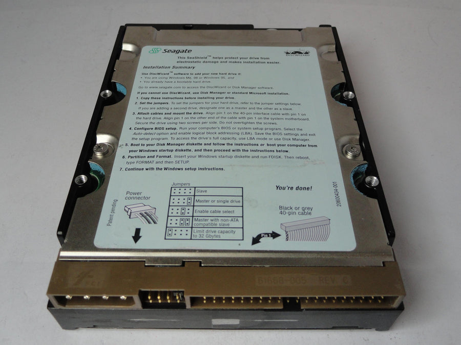 9T6002-176 - Seagate IBM 40GB IDE 7200rpm 3.5in Barracuda ATA IV HDD - USED