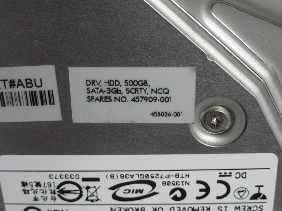 0A36886 - Hitachi HP 500Gb SATA 7200rpm 3.5in HDD - Refurbished