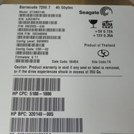 9W2005-630 - Seagate HP 40Gb IDE 7200rpm 3.5in HDD - Refurbished