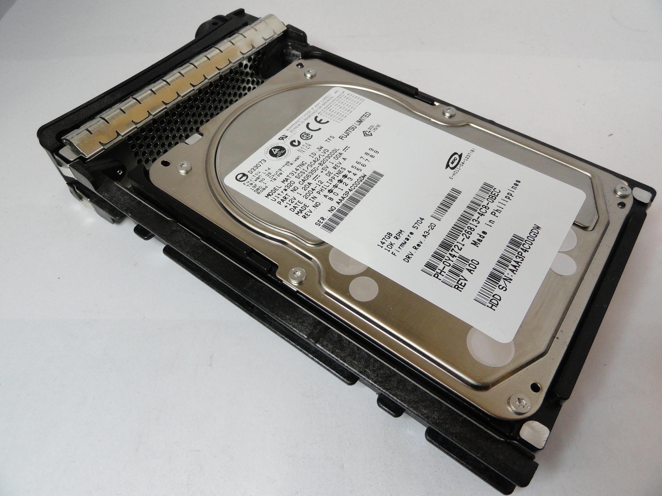 PR21299_CA06350-B20300DL_Fujitsu Dell 147GB SCSI 80 Pin 10Krpm 3.5in HDD - Image4