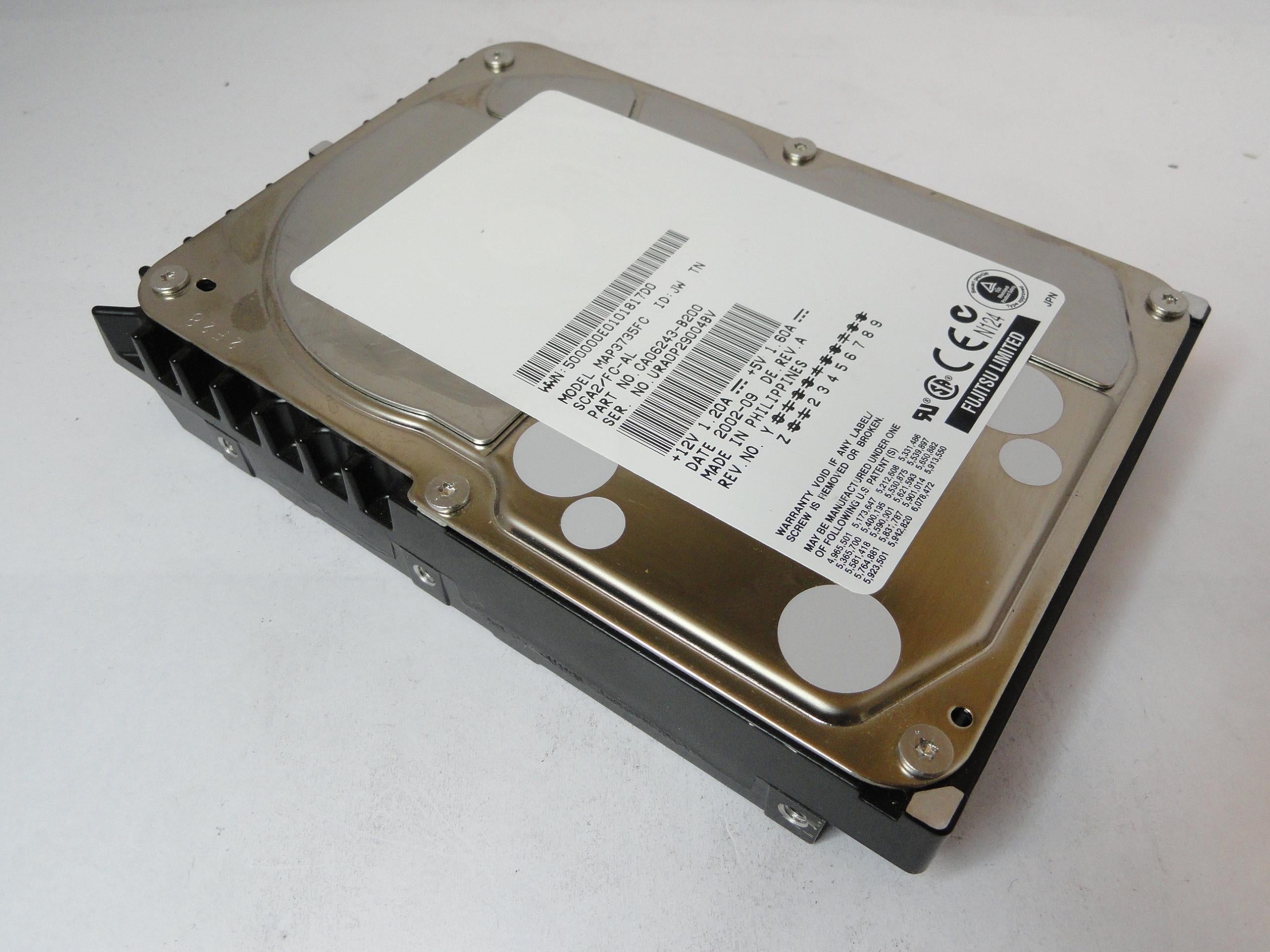 PR23866_CA06243-B200_Fujitsu 73Gb Fibre Channel 10Krpm 3.5in HDD - Image2