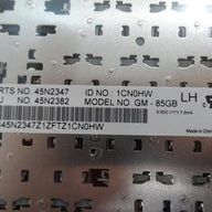 45N2347 - Lenovo 45N2347 Laptop Keyboard - US Layout - Black - Refurbished