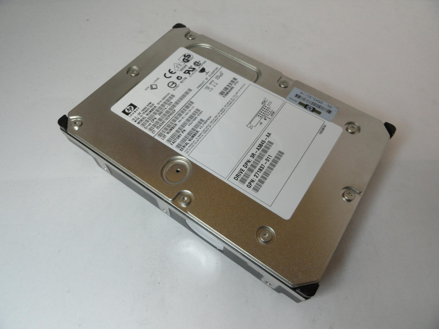 PR21435_9W7006-038_Seagate HP 18.2Gb SCSI 80 Pin 15Krpm 3.5in HDD - Image4