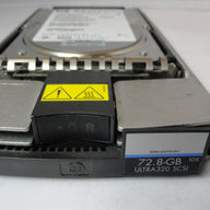 CA06570-B20100DD - Fujitsu HP 72.8GB SCSI 80 Pin 10kRPM 3.5in HDD in Caddy - Refurbished