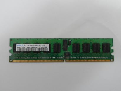 M393T2863QZA-CE7Q0 - HP/Samsung 1GB PC2-6400 DDR2-800MHz ECC Registered CL5 240-Pin DIMM Single Rank Memory Module Mfr P/N M393T2863QZA-CE7Q0 - Refurbished