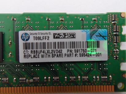 PR21454_ MT18JSF51272PZ-1G4M1FE_HP/Micron 4GB PC3-10600 DDR3-1333MHz 240-Pin DIMM - Image2