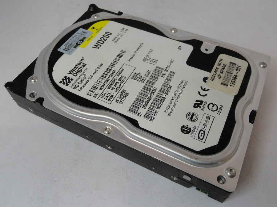 PR21785_WD200BB-60DGA0_Western Digital HP 20Gb IDE 7200rpm 3.5in HDD - Image2