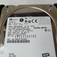 CA06550-B40300DL - Fujitsu 300GB SCSI 80Pin 10Krpm 3.5in HDD - Refurbished