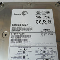 9X2006-047 - Seagate 146Gb SCSI 80 Pin 10Krpm 3.5in HDD - USED