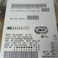 CA05668-B33600DL - Fujitsu Dell 18GB SCSI 80 Pin 10Krpm 3.5in HDD in Caddy - Refurbished