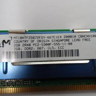 PR22317_MT18HTF25672FDY-667E1E4_Micron/Crucial 2GB PC2-5300 DDR2 667MHz DIMM - Image2