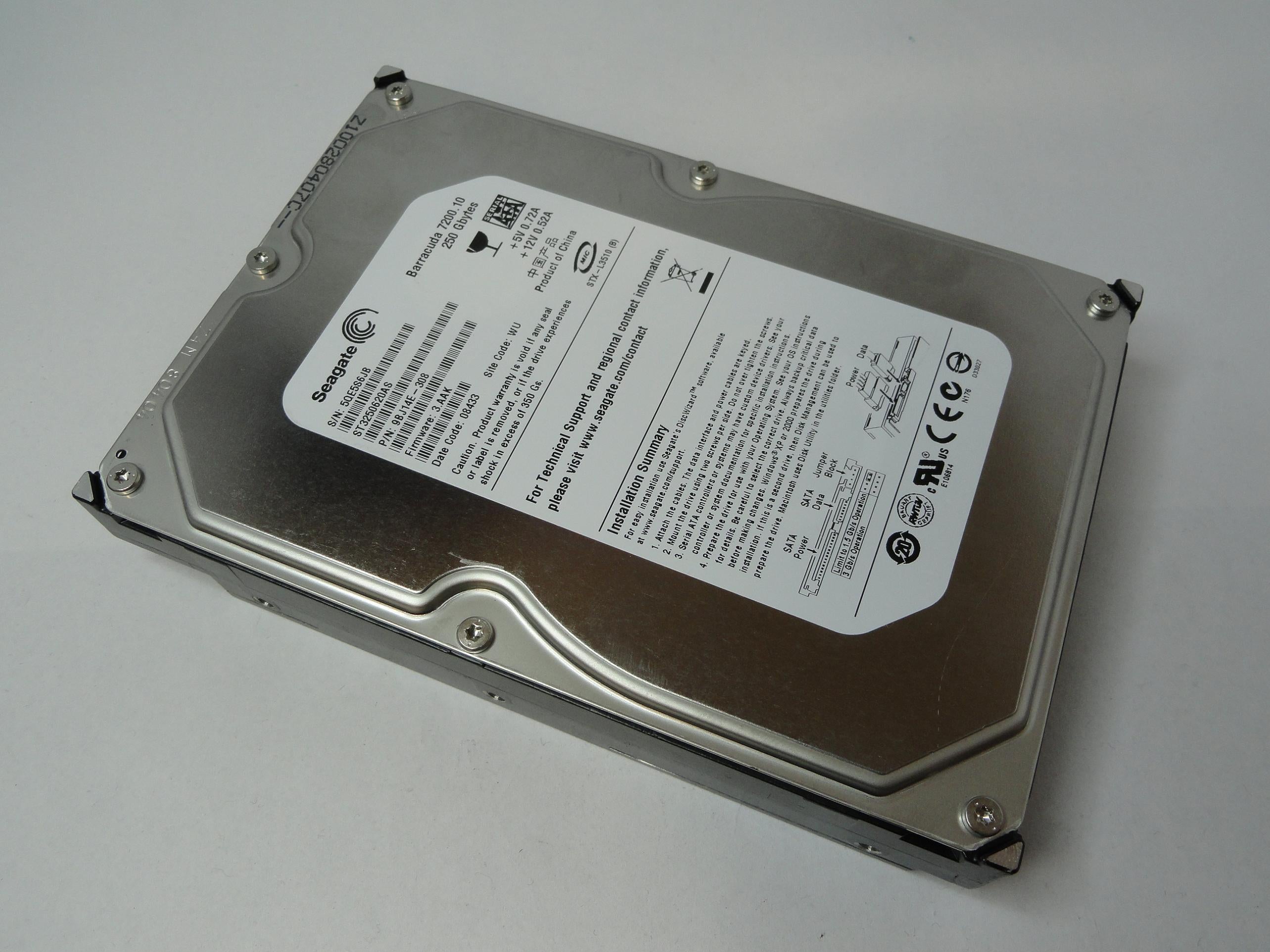 PR23181_9BJ14E-308_Seagate 250GB SATA 7200rpm 3.5in HDD - Image3