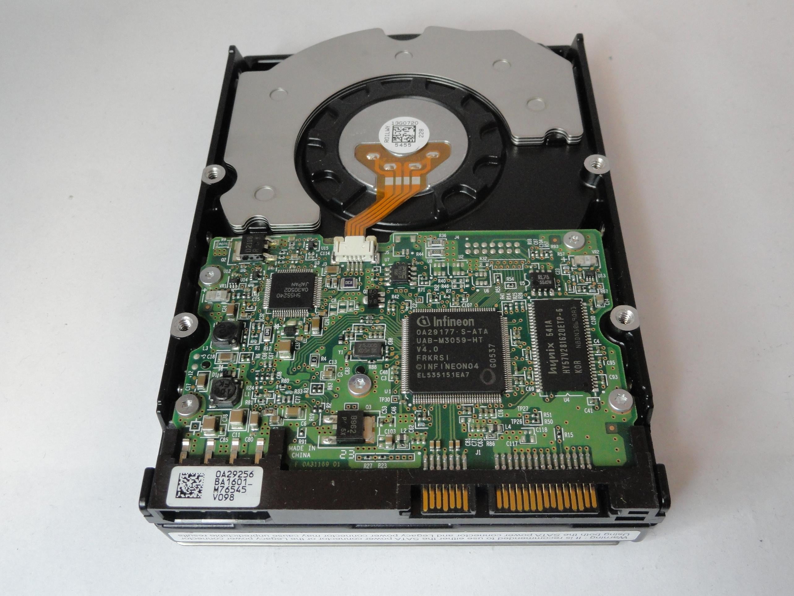 PR22352_0A31619_Hitachi 500GB SATA 7200rpm 3.5in HDD - Image3
