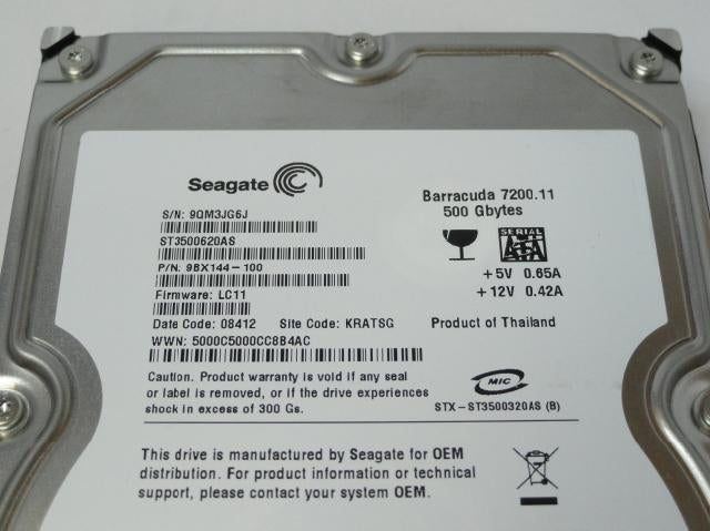 PR22362_9BX144-100_Seagate 500Gb SATA 7200rpm 3.5in HDD - Image3