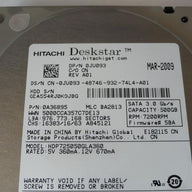 PR22379_0A36895_Hitachi Dell 500Gb SATA 7200rpm 3.5in HDD - Image3