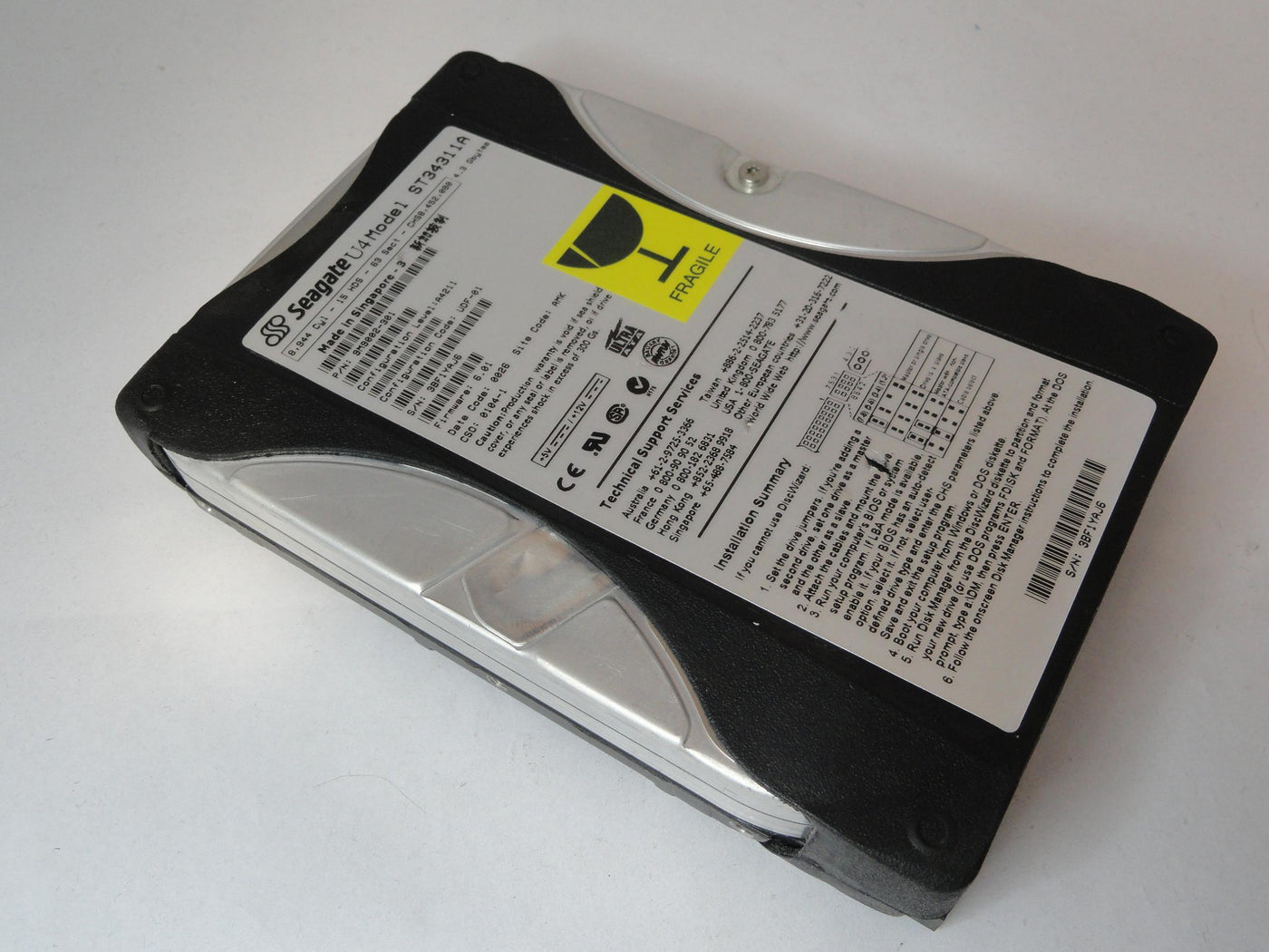 PR22396_9M9002-301_Seagate 4.3GB IDE 5400rpm 3.5in HDD - Image3