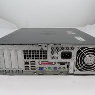 RB918ES#ABU - HP Compaq dc7600 3Ghz 2Gb Ram No HDD SFF PC - Silver & Black - Chassis Has Signs Of Use - USED